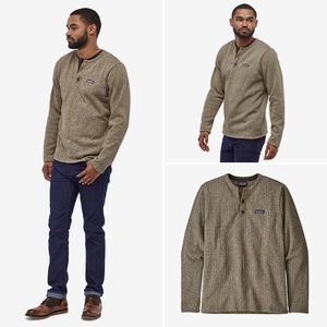 Patagonia Men's Better Sweater Henley Pullover - Used (Sz Medium)